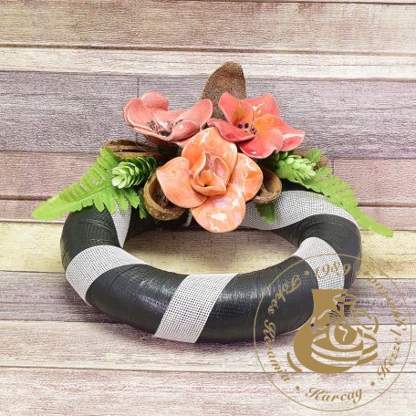 Tekert szalmakoszorú