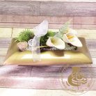 Kegyeleti dísz műanyag tálcában 5