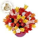 Tulipán cifra szirommal