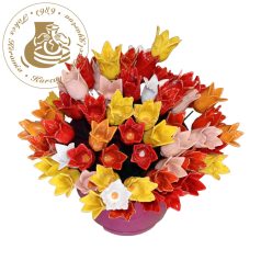 Tulipán cifra szirommal