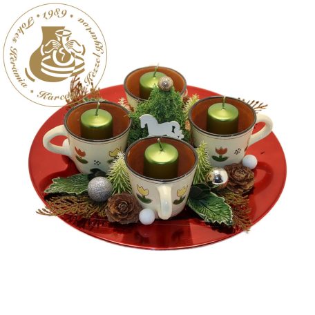 Adventi gyertyatál 2