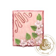 Rózsák - kézműves kerámia falikép